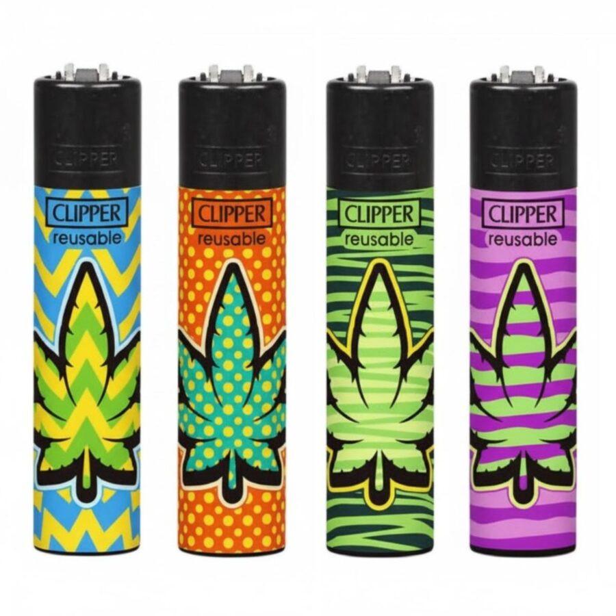 Clipper® Lighter Classic "Feuilles Colorés"