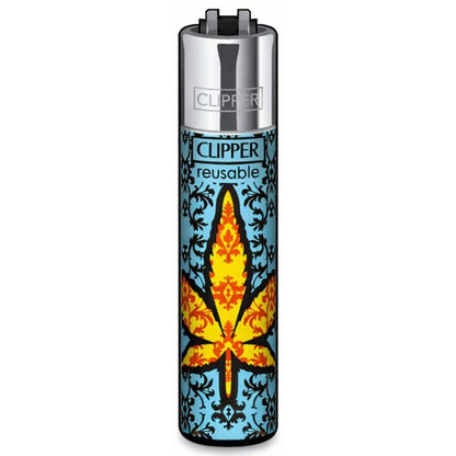 Clipper® Lighter Classic Large "Herbe Baroque"