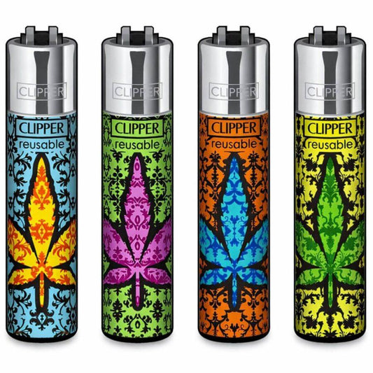 Clipper® Lighter Classic Large "Herbe Baroque"