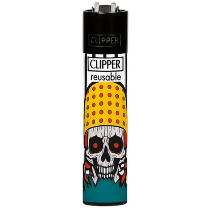 Clipper® Lighter Classic "Mushroom Skulls".