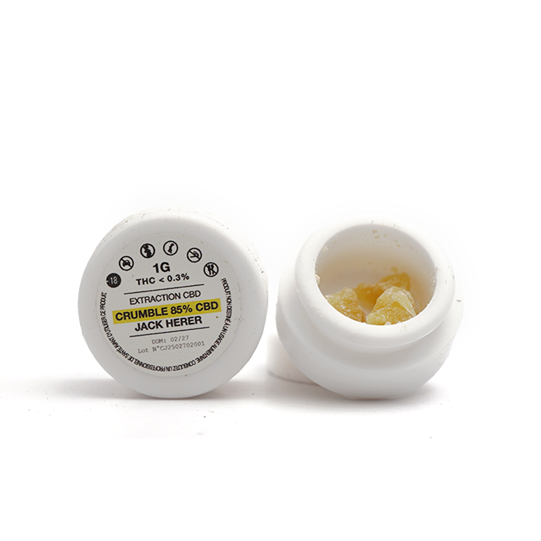 Crumble Jack Herer ⬩ 85% CBD ⬩ 1G.