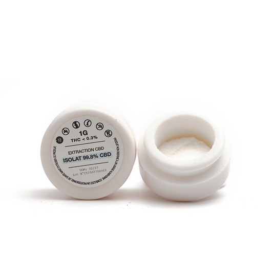 Isolat ⬩ 99.8% CBD ⬩ 1G.