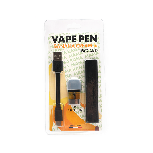 Vape Pen CBD Full Spectrum ⬩ Banana Cream.